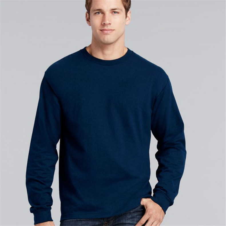 GILDAN锤子HAMMER棉长袖T恤男士潮牌DIY来图印LOGO班服促销HA40