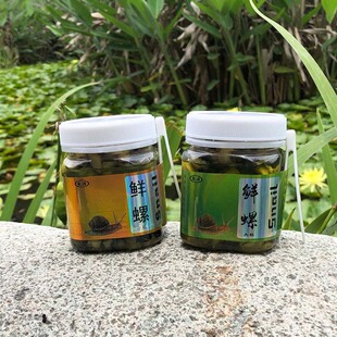 鲜螺肉钓饵 青鱼鲤鱼鲟鱼鲶鱼黑鱼饵料螺蛳肉 爆炸钩串钩螺丝肉饵