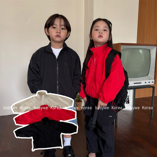 亲子款 儿童秋季 户外山系风立领夹克外套 童装 OUR▶BabyWe韩国代购