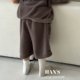 Hans 秋冬男童休闲颗粒绒毛绒柔软休闲中裤 BabyWe韩国代购 童装