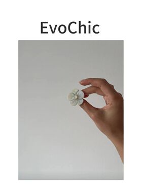 天然纯银针高级感耳钉