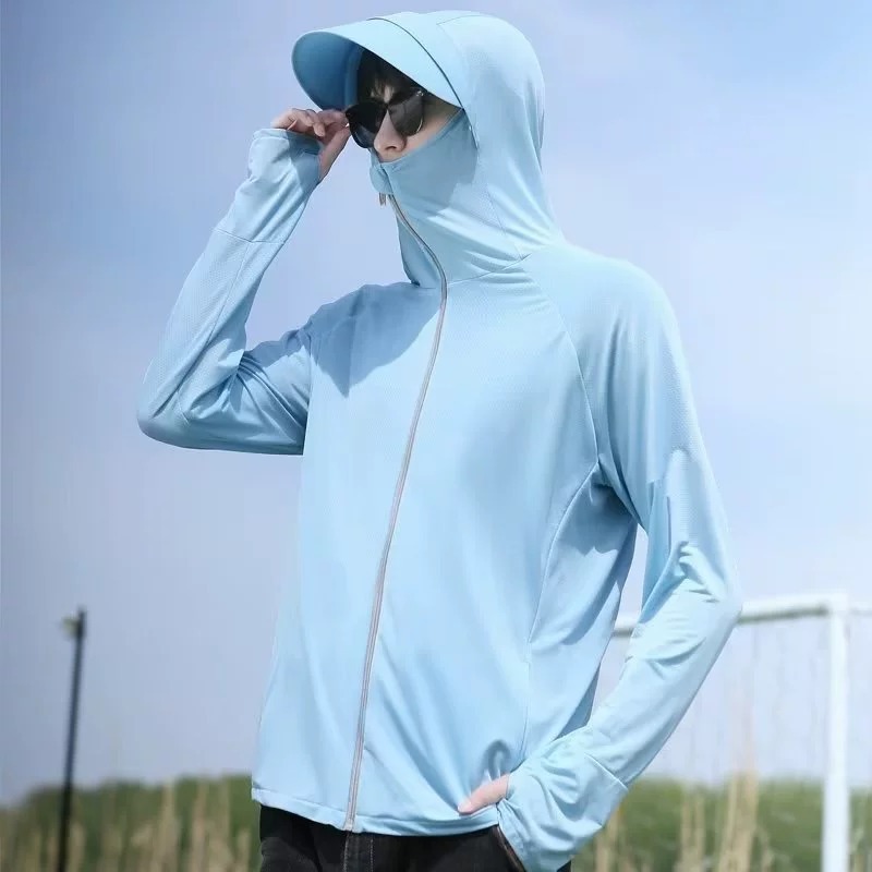 冰丝防晒衣男款夏季轻薄