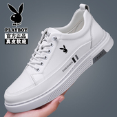 男款 潮鞋 真皮2025冬季 花花公子板鞋 新款 小白鞋 透气百搭休闲运动鞋