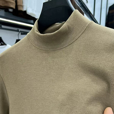 长袖基础大众青年纯色T恤保暖