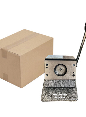 厂家直供马口铁徽章切纸机胸章徽章金属切圆机切纸机圆形切圆工具