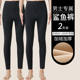 鲨鱼裤 加绒加厚紧身光面秋冬季 保暖打底男款 男士 光腿神器机车棉裤