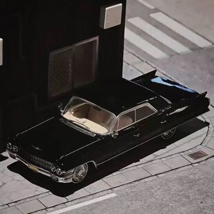 【送场景展示盒】现货新款MK 1:64 凯迪拉克帝威仿真合金汽车模型