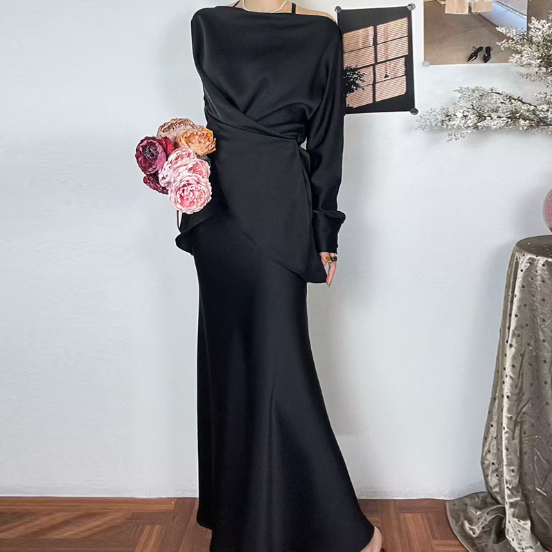 2025年秋季修身型新品灰色上衣