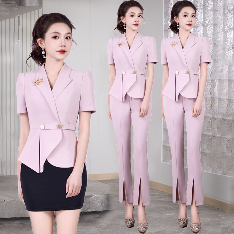 套装女夏夜场dj公主服酒店工作服
