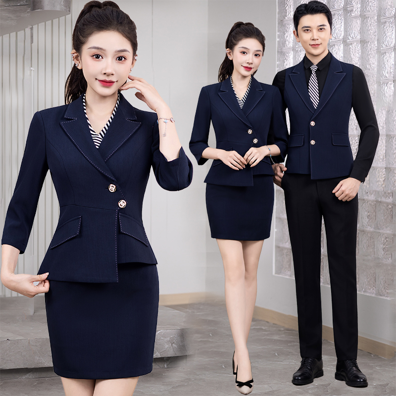 夜场ktv服务员工作服dj公主少爷制服酒店前台足浴技师套装工作服
