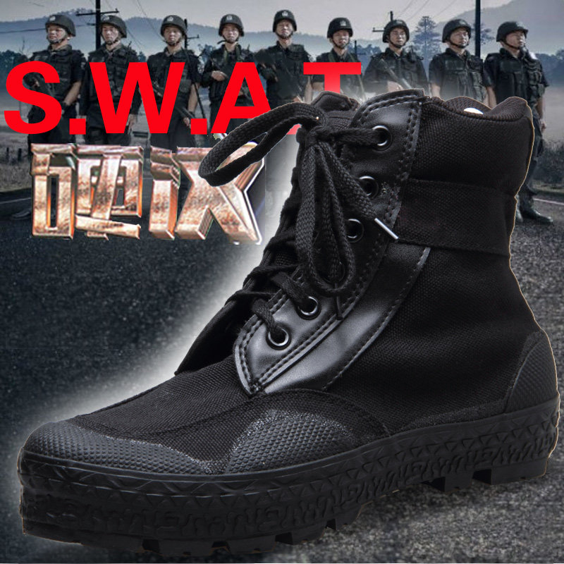 Bottes militaires pour homme - porter - Ref 1398231 Image 1