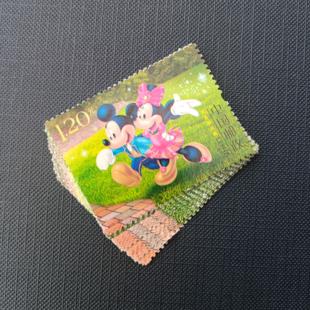 120分上海迪士尼纪念邮票可邮寄 寄信邮寄明信 全新全品集