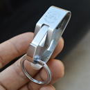 博友507不锈钢男士 腰挂钥匙扣穿皮带腰带钥匙圈环创意汽车钥匙链