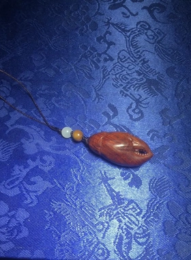 精品非洲紫檀木木作精雕刻蟹钳有钳木雕挂件手机链包包挂钥匙扣礼