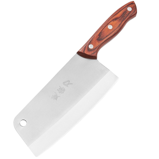 楚家刀 家用小菜刀切片刀手工锻打切肉刀女士轻便型不锈钢小厨刀