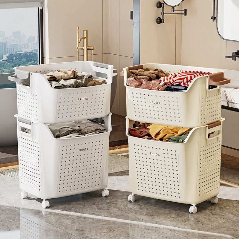 脏衣篓家用可折叠脏衣篮大容量夹缝卫生间浴室放脏衣服洗衣收纳筐