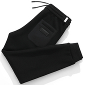 小脚裤 秋冬款 收脚厚 潮流加绒卫裤 运动男裤 弹力休闲束脚裤 中年男士