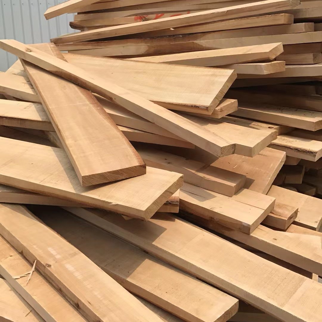 进口俄罗斯椴木板材烘干原木板毛料diy雕刻手工木方实木板材