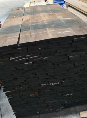 黑胡桃木料 北美黑胡桃定制拼板 胡桃木吧台面桌面板 直拼原木板