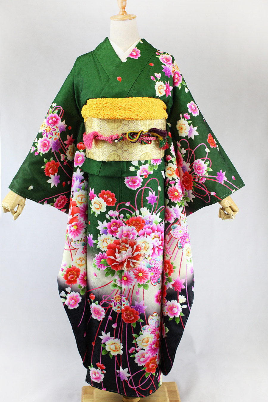 樱工房和服专卖店 新款大振袖日本传统和服成人礼和服套件