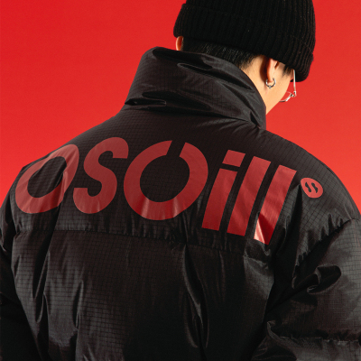 OSCill复古潮牌保暖御寒羽绒服
