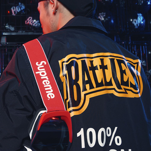 battles街头嘻哈潮牌防风夹克
