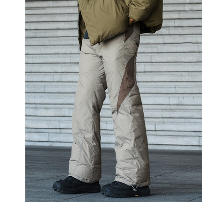 潮牌羽绒裤男女户外保暖休闲裤