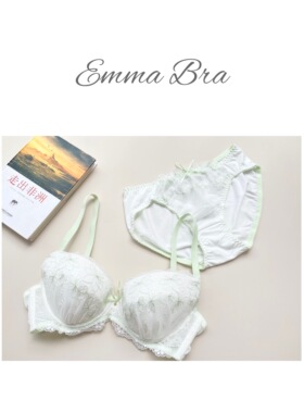 朵朵～水滴圆锥半球大钢圈薄杯少女系内衣套装657075BCDEFG