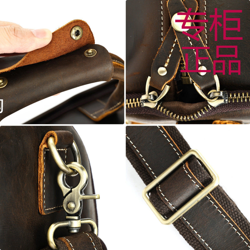 头层牛皮男士复古拉杆袋大容量商务出行西装包高档独立鞋仓旅行包