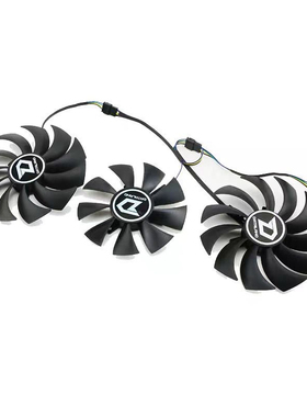 迪兰恒进RX 5600XT 5700XT 5700 X战神 X战魔 代用 静音 显卡风扇