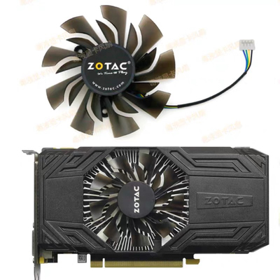 ZOTAC/索泰GTX950-2GD5 GTX960-2GD5 ITX雷霆版PA/PC显卡散热风扇