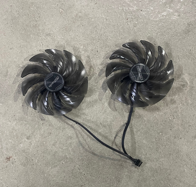 华擎/Arc A750 A580 RX6700XT 6600XT 6600 Challenger 显卡风扇