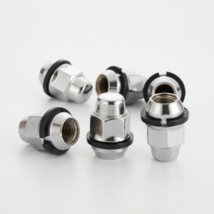 适用江淮瑞风系列轮毂螺丝铁圈铝圈螺母汽22对边M14x1.5长38mm