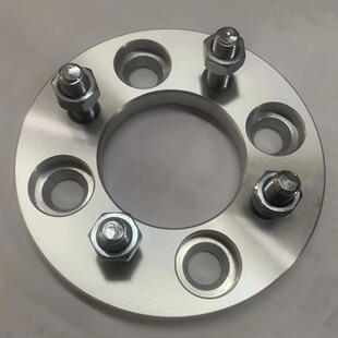 法兰盘4x108转4x100中心孔71 轮毂改装转矩垫片法兰 螺杆M12x1.5