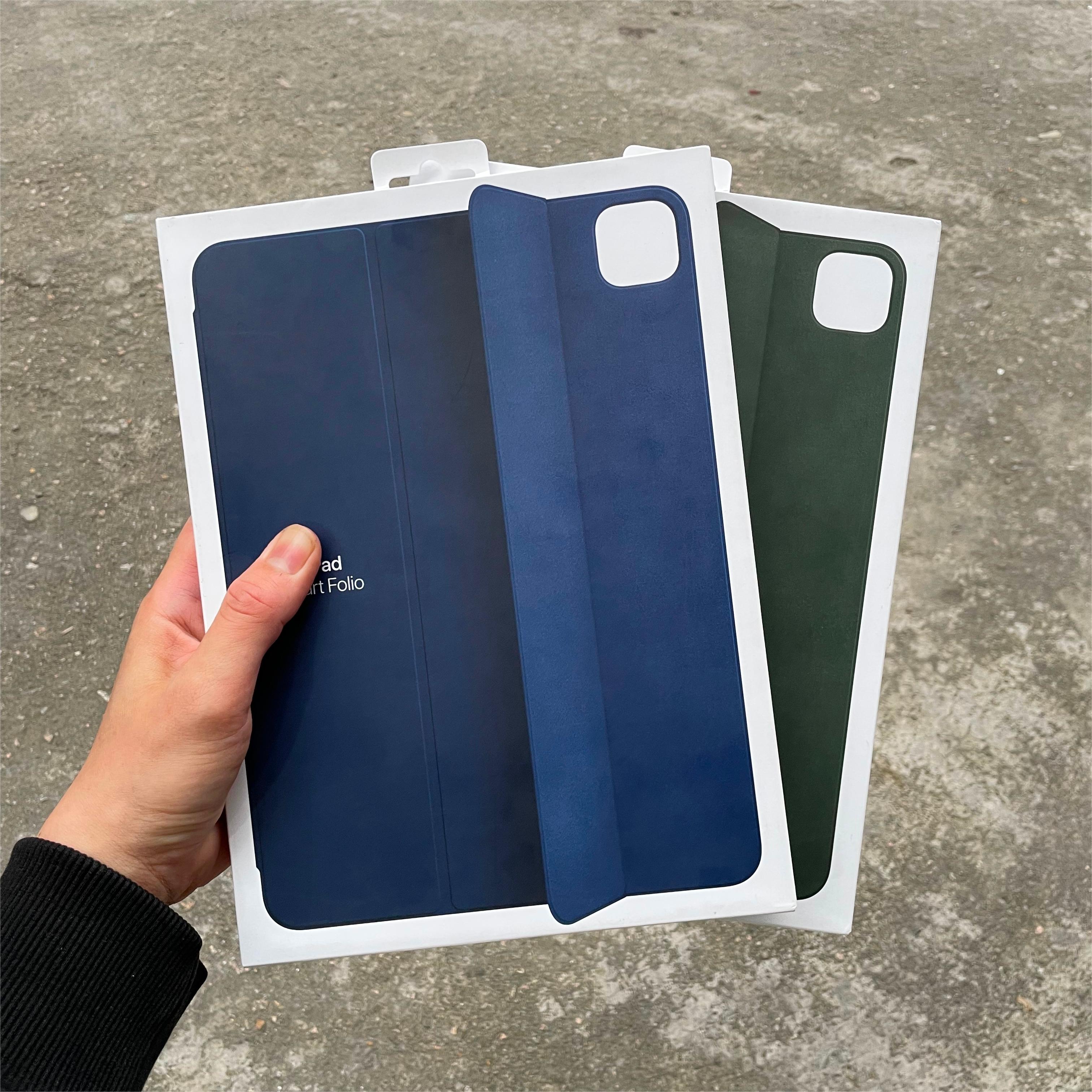 适用于苹果ipadpro11寸原装保护壳12.9寸官方智能双面夹全面屏官网磁吸保护套盖磁吸双面夹全面屏