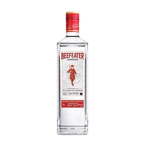 Beefeater必富达金酒700ml英国蒸馏杜松子洋酒基酒调酒烈酒鸡尾酒