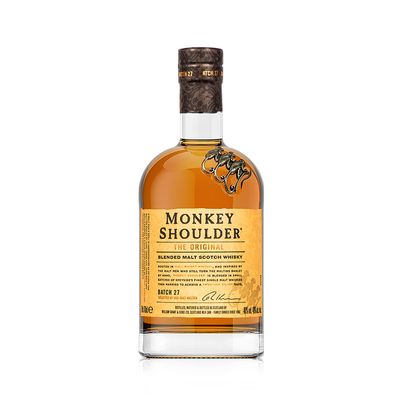 MonkeyShoulder三只猴子混合纯麦威士忌进口猴子肩膀700ml