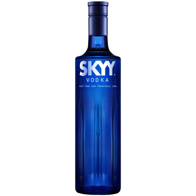 深蓝伏特加 蓝天伏特加原味 Skyy Vodka洋酒 烈酒 鸡尾酒 基酒