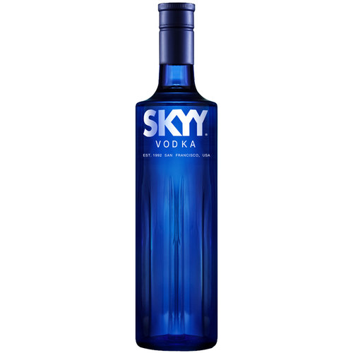 深蓝伏特加 蓝天伏特加原味 Skyy Vodka洋酒 烈酒 鸡尾酒 基酒