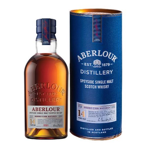 Aberlour亚伯乐斯佩塞14年双桶陈酿苏格兰单一麦芽威士忌700ml