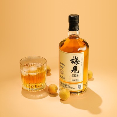 梅见青梅酒12度果酒女士低度微醺晚安酒甜酒小瓶酒高颜值伴手礼