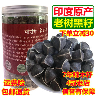 辣木籽 功效源自印度进口 包邮 特级正品 野生食用辣木子500g