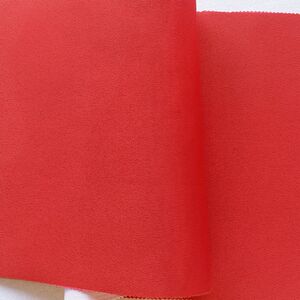罗蔓壁布大红色无缝墙布高3.2米 正红鲜红中国红背景墙婚庆红国旗红色壁布