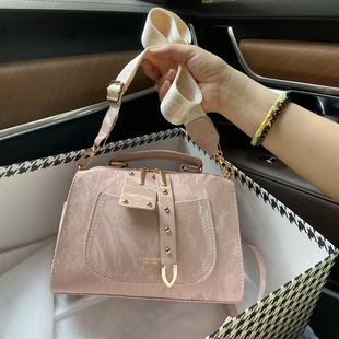 小众品牌轻奢女包高颜值高配版 波士顿包洋气轻便单 手提包2025新款