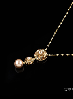 年轻人珍珠项链高级感复