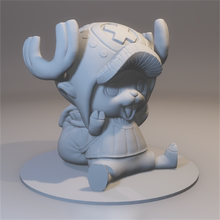 乔巴海贼王卡通动漫三维立体图纸stl文件雕刻机3D打印模型素材