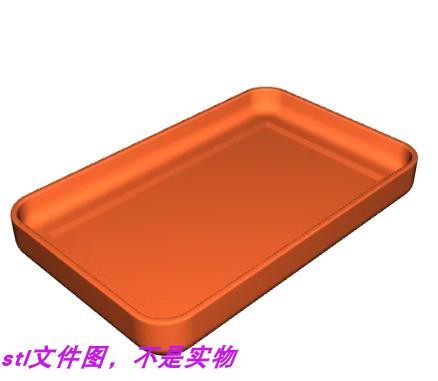 长碗托盘长盘烛台花盆烟灰缸装饰三维立体stl文件3D打印模型图