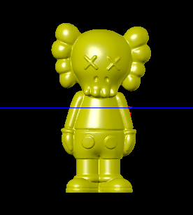 Kaws公仔暴力熊跨境三维立体图圆雕图纸stl文件雕刻机3d打印模型