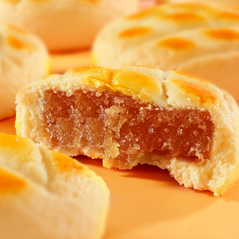 台湾风味凤梨酥独立包装甜品糕点酥饼网红点心零食批发可当早餐点