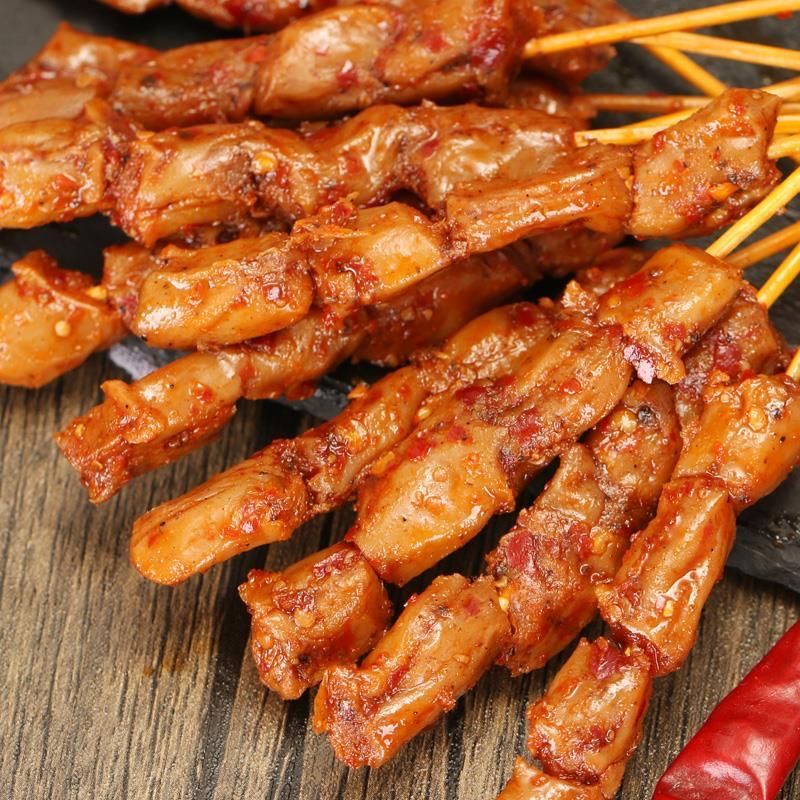 素羊肉串辣条串串香辣条童年回忆零食8090怀旧零食独立包装1包4串
